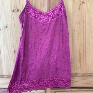 PURPLE TANK TOP SIZE SMALL